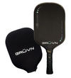 GRUVN MUVN-16X Pickleball Paddle (Thermoformed Raw Carbon Fiber)