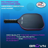 GRUVN RAW-16S Pickleball Paddle (Raw Carbon Fiber)